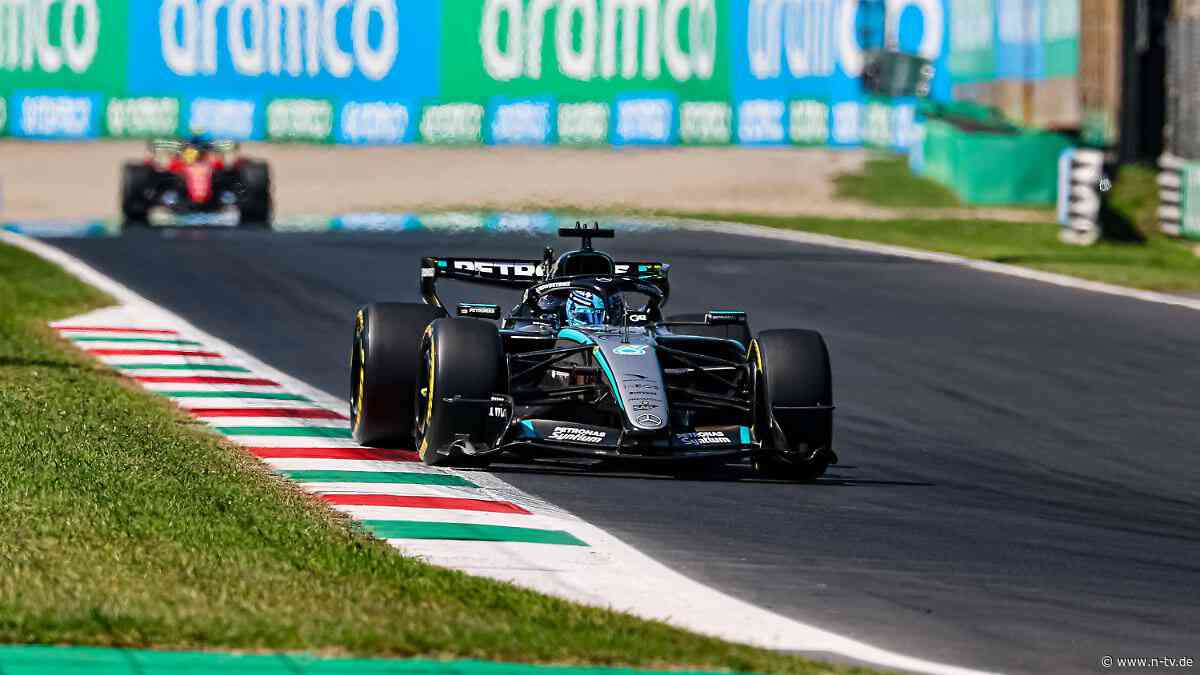 Verstappen abgehängt: Mercedes versetzt Ferrari ersten Monza-Dämpfer