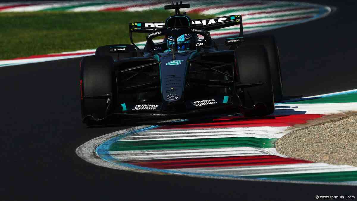 Russell beats Leclerc and Antonelli to FP2 fastest time