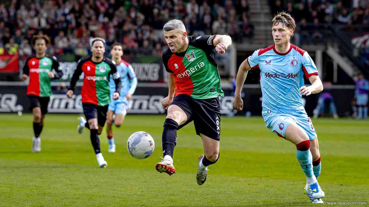 NEC-spits Bryan Linssen ruikt bloed tegen Feyenoord: ’Dat is een aderlating voor ze’