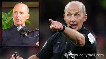 Mike Dean responds to uproar at his claim he played 'minigames' while refereeing Premier League matches - as he prepares for appearance on Sky's Soccer Saturday