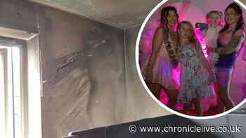 Tyneside family heartbreak as house fire destroys children's bedroom weeks after four-year-old's birthday