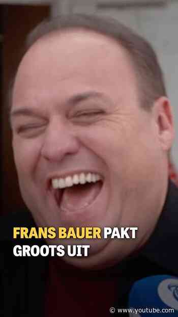 Frans Bauer pakt groots uit
