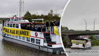 NAC-supporters gaan per boot naar uitwedstrijd in Waalwijk: 200-fans nemen plaats op Titanac