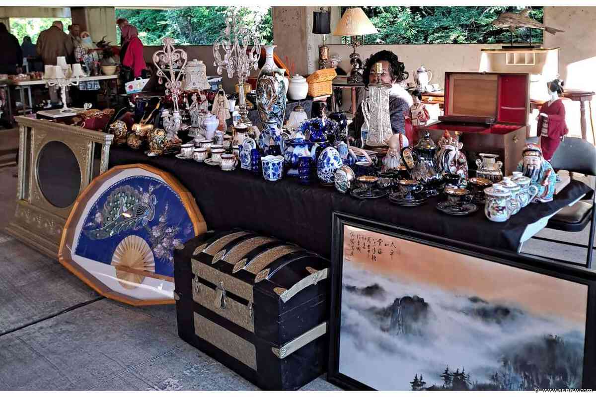 Bargain hunters expected to fill I-66 garage tomorrow for monthly flea market