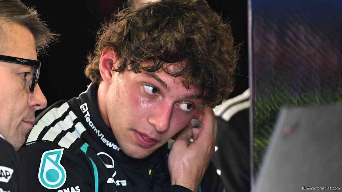 Antonelli assesses ‘weird’ first day on track in Monza
