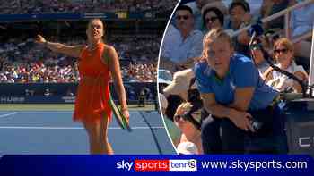 Sabalenka halts US Open match over 'strong' smell of cannabis