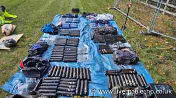 Hundreds of canisters found buried at festival as huge problem grows