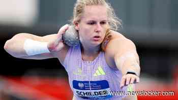 Kogelstootster Jessica Schilder derde bij finale Diamond League