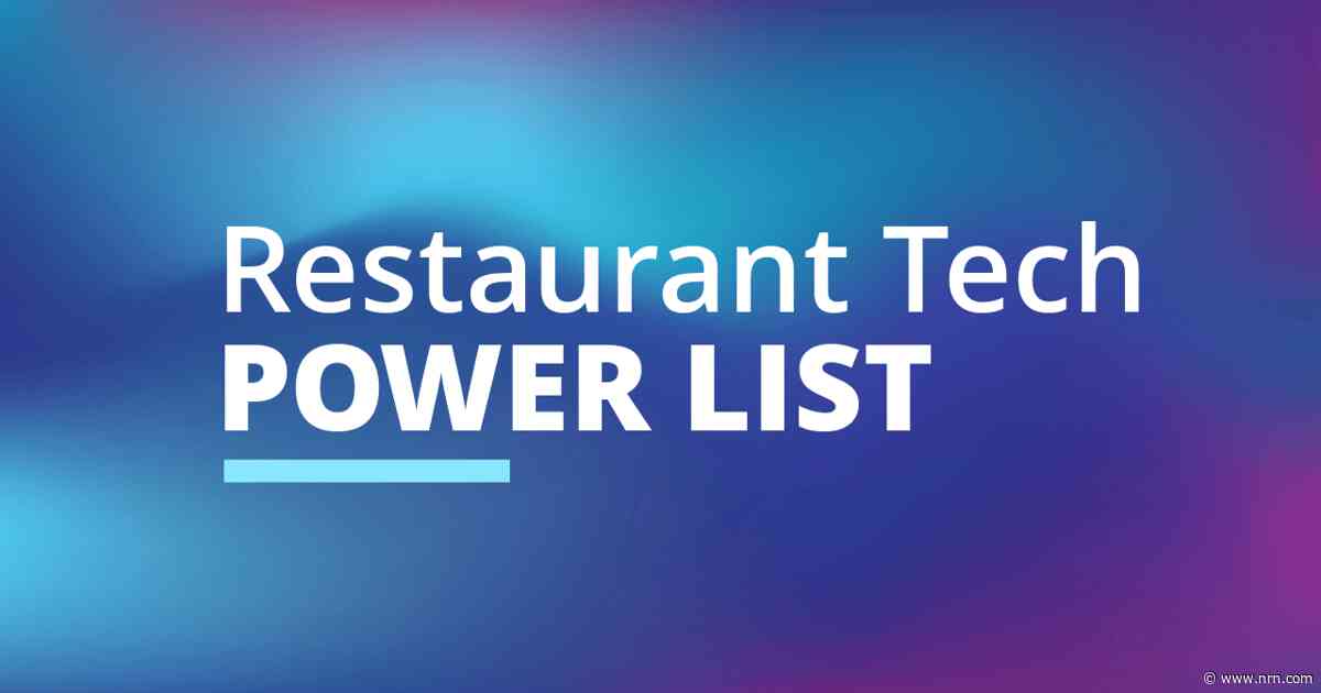 The 2026 Restaurant Tech Power List