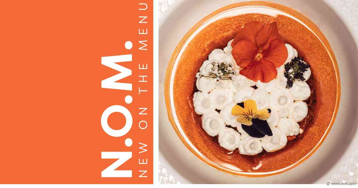 New on the Menu: Seasonal tomato chaat and crab-stuffed squash blossoms