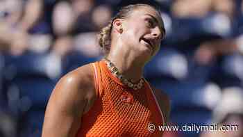Aryna Sabalenka stops play at US Open to complain about the smell of WEED after claiming a fan was 'smoking' during her third-round match: 'It was so strong'