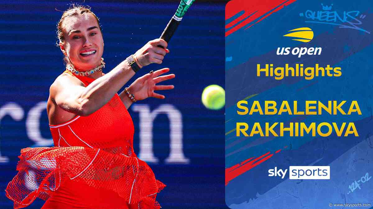 Sabalenka defeats Rakhimova in testing straight-sets victory