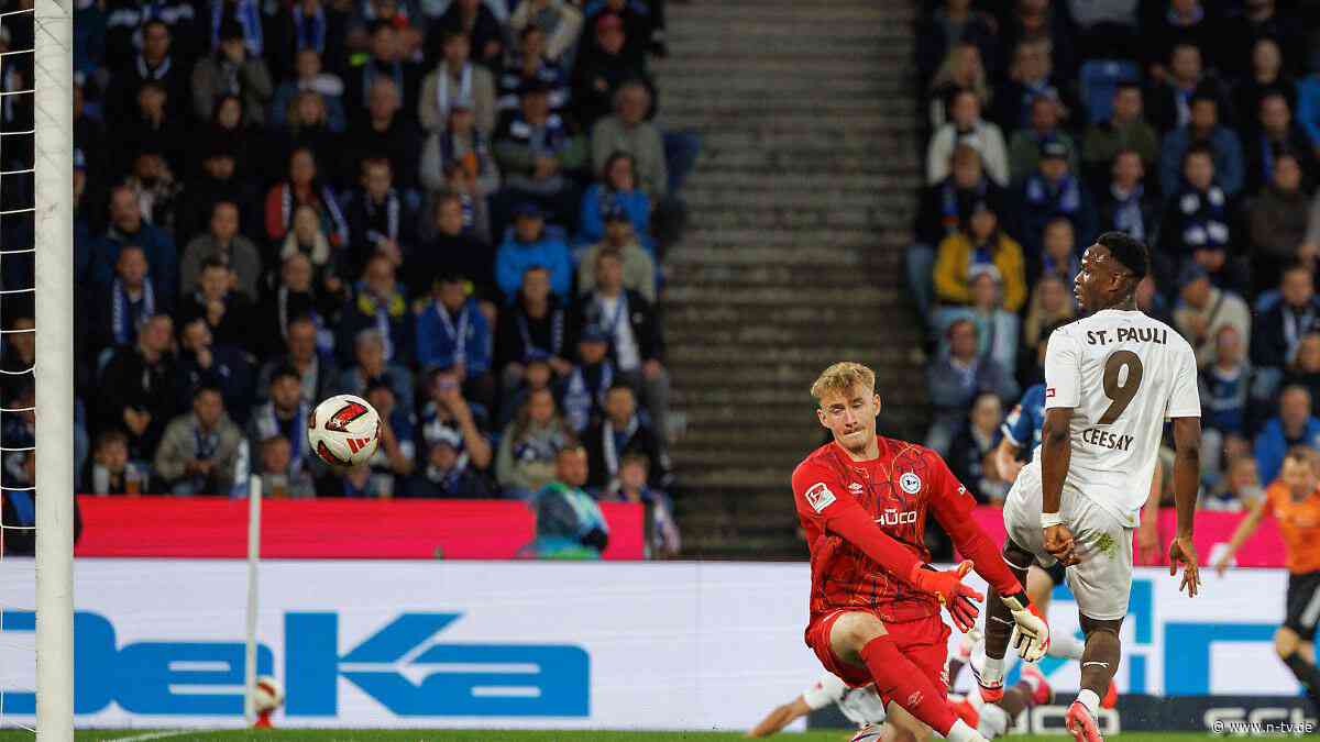 Zwei Remis, acht Treffer: 188-Tage-Serie von St. Pauli hält trotz Hacken-Tor