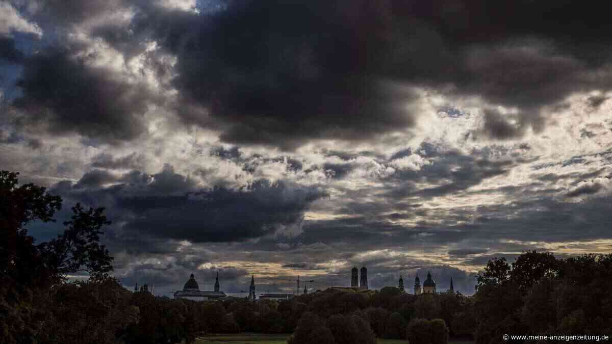 Gewitter drohen in Bayern: Heftiger Wetterumschwung nach Traumtag mit 30 Grad