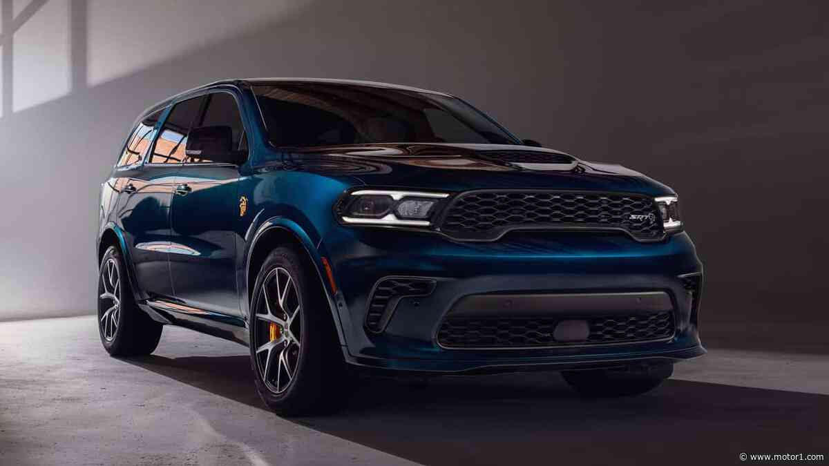 The Dodge Durango Gets Darker For 2027 With New Paint
