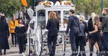 Poignant pictures as mourners grieve 23-year-old killed in A66 crash