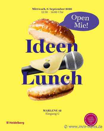 Heidelberg – „IdeenLunch“ bietet Open Mic für kreative Köpfe