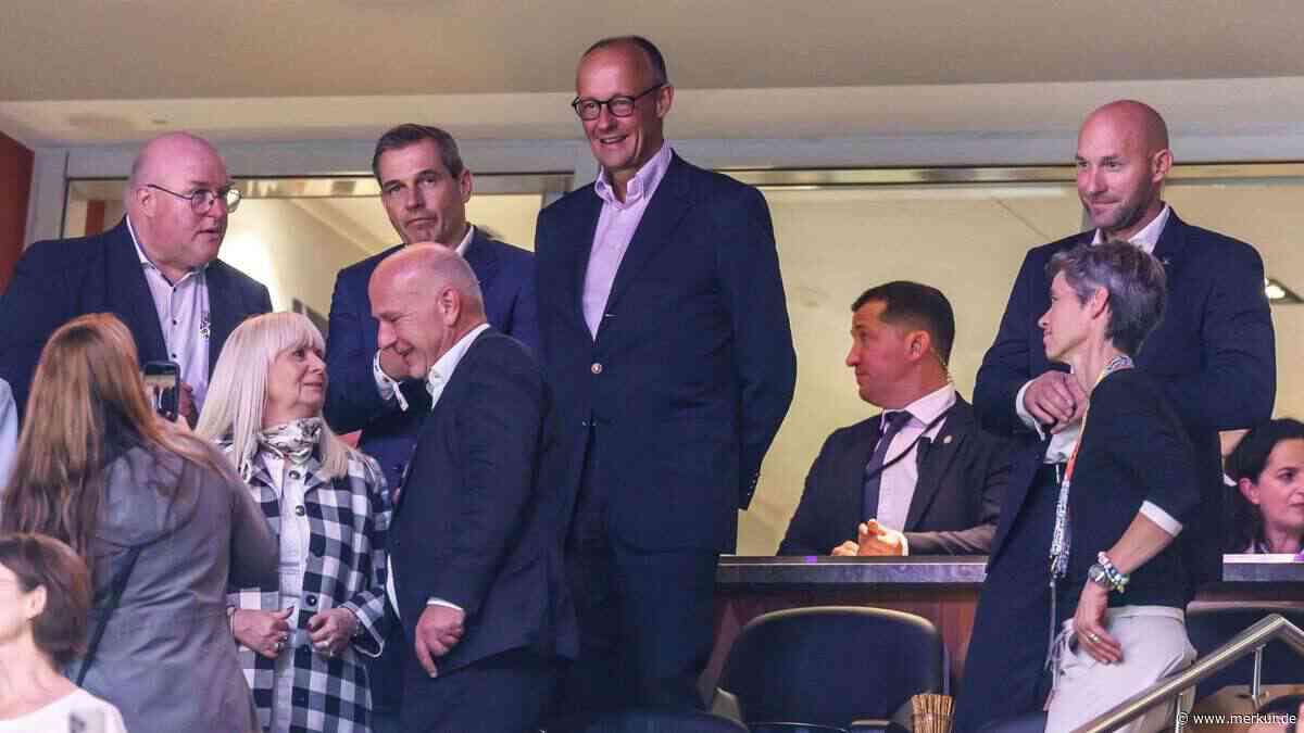 Bundeskanzler Merz wirbt bei Basketball-WM für Olympia in Deutschland