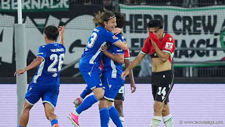 Hannover 96 und Karlsruher SC liefern sich einen Krimi