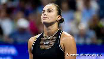 Aryna Sabalenka forced to halt US Open clash after complaining that 'someone is smoking weed'