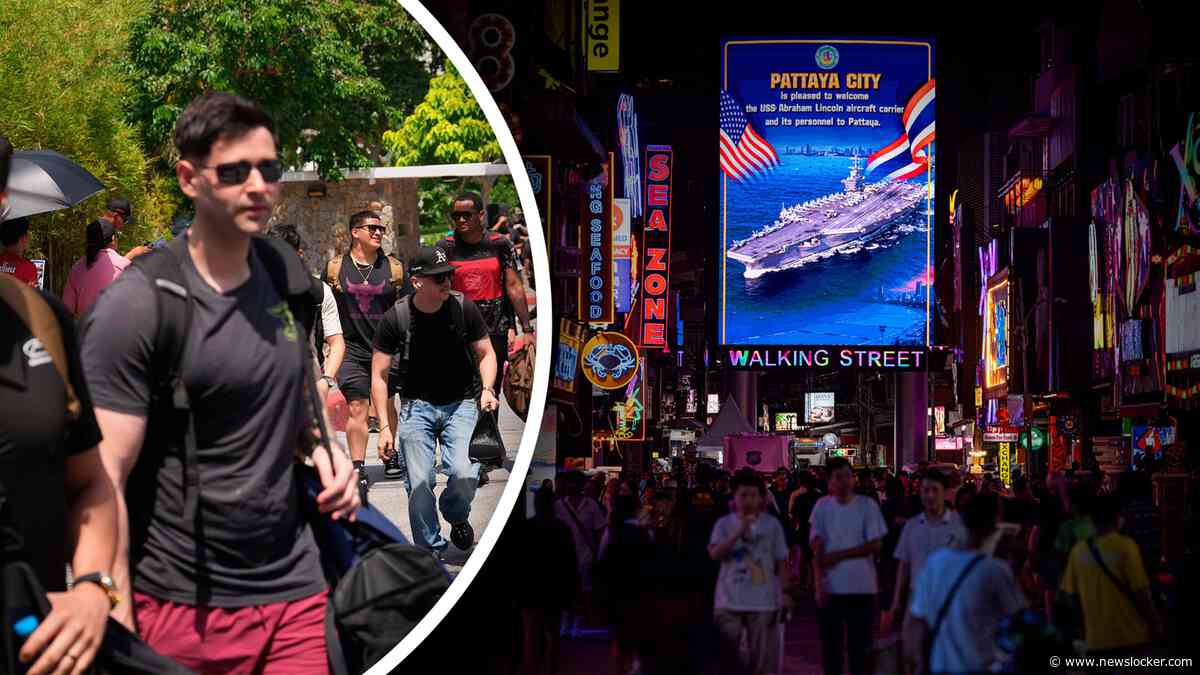 Na 264 dagen op zee zijn 5000 Amerikaanse matrozen aangemeerd in de Thaise hoofdstad van het sekstoerisme: ’Raak me niet aan!’