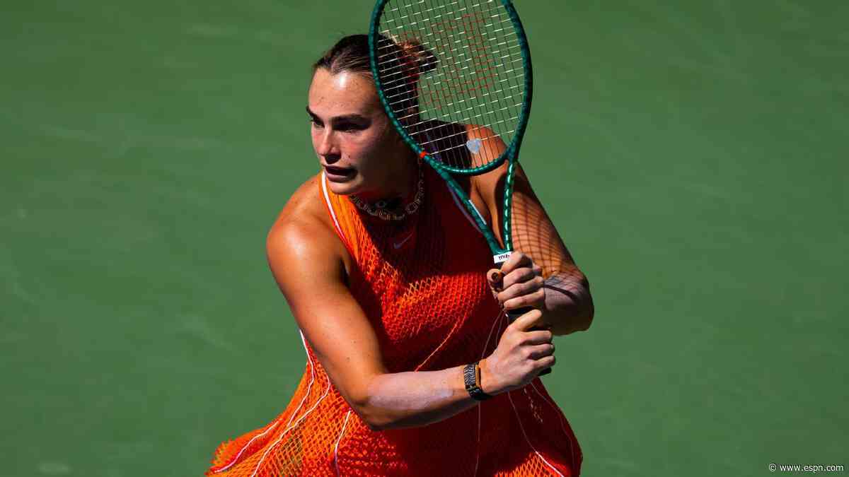 Sabalenka irked by marijuana smell during win