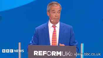 Reform has faced a 'campaign of attacks', Farage says