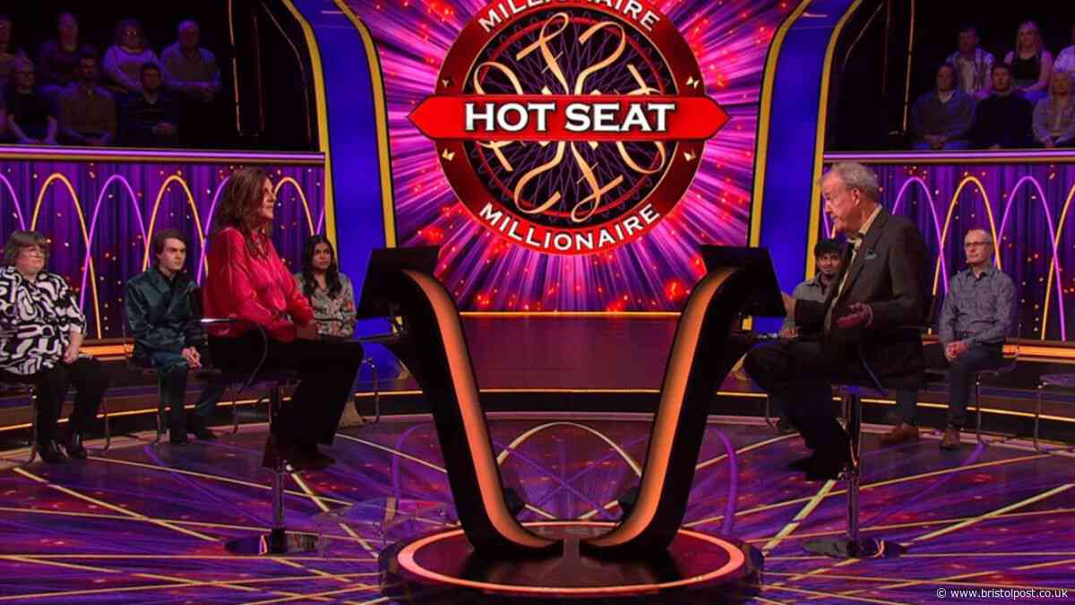 Bristol woman ousted from Millionaire Hot Seat over bank holiday slip-up