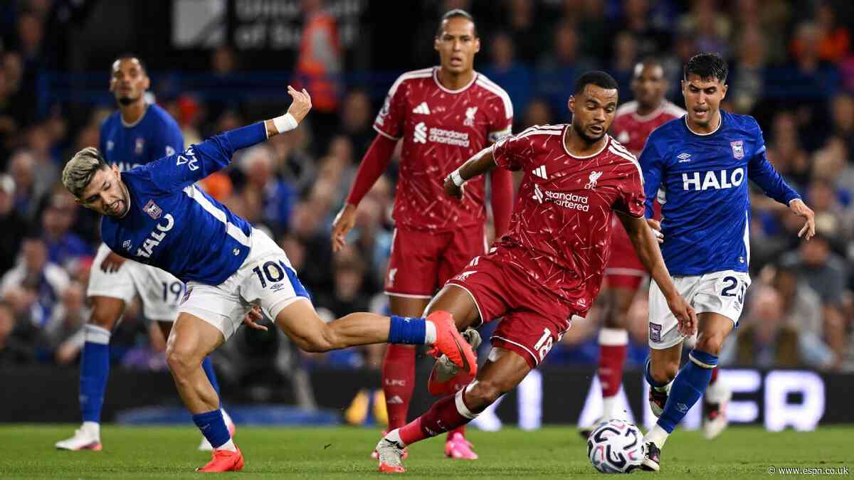 Ipswich vs. Liverpool LIVE: Premier League updates as Liverpool's Isak scores brace in under 10 minutes