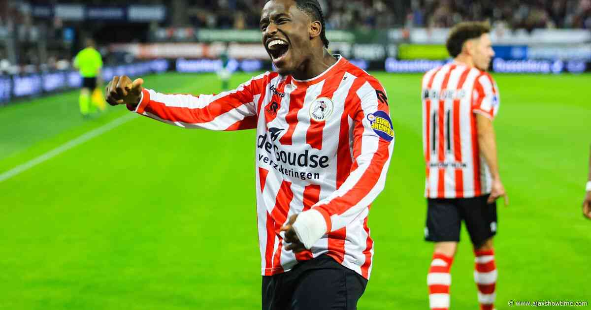Babadi debuteert voor Sparta Rotterdam en scoort direct tegen PEC Zwolle tijdens gelijkspel