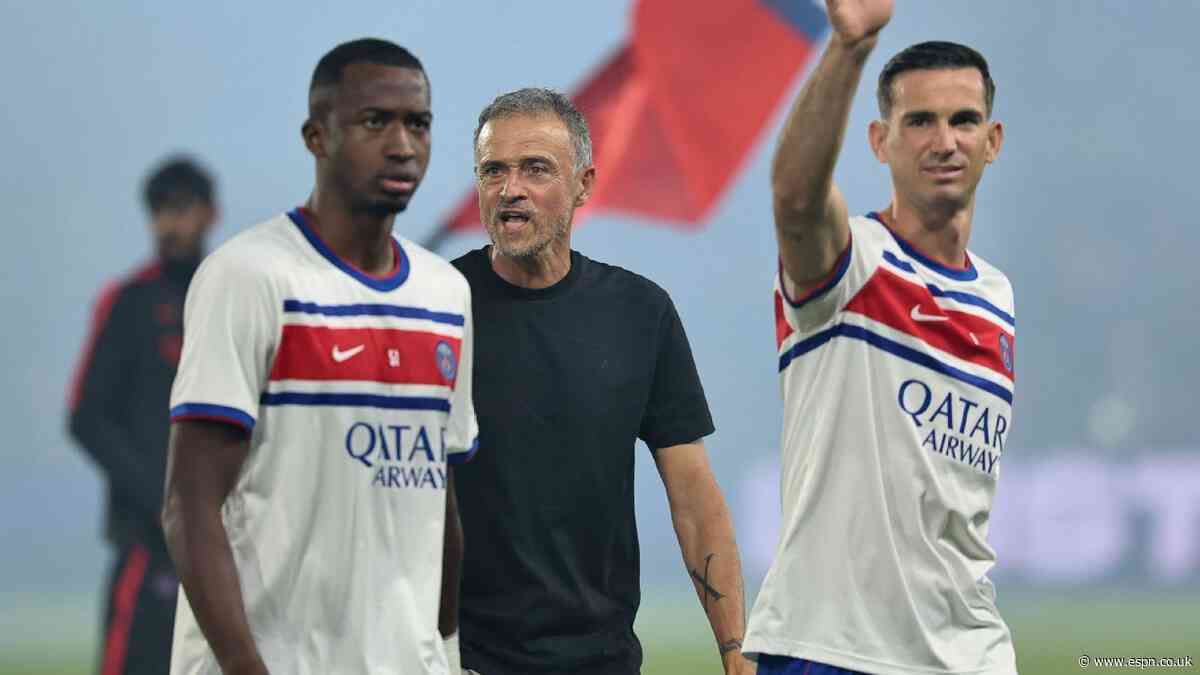 PSG give Luis Enrique, 5 players new contracts