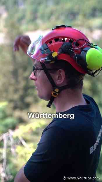 Ministerpräsident Cem Özdemir bei der Bergwacht