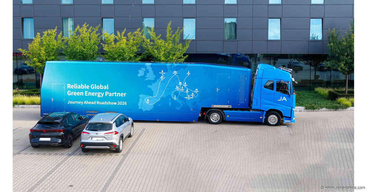JA geht mit integrierten Solar-Plus-Speicher-Lösungen auf Europatour
