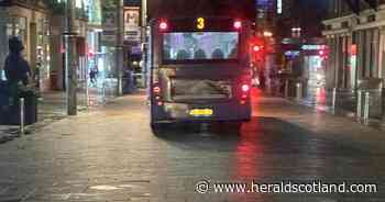 Bus driver drives down Buchanan Street after taking wrong turn