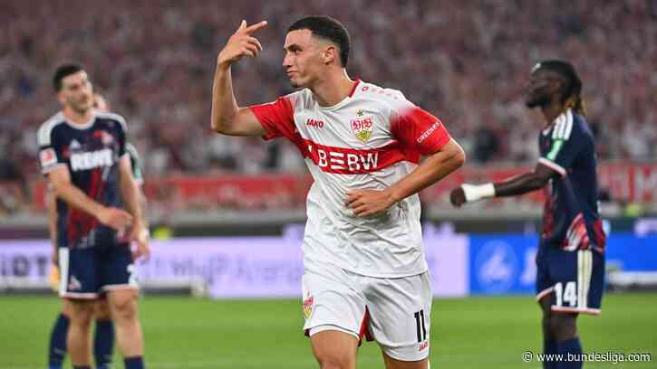 Bilal El Khannouss inspires VfB Stuttgart to big win over Cologne