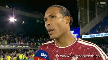Virgil van Dijk sends message over Cody Gakpo transfer after Liverpool decision