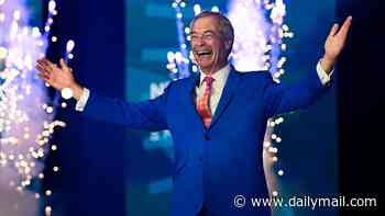 Farage pledges billions in tax cuts to boost 'working people'... as two close aides are suspended following new storm over donations