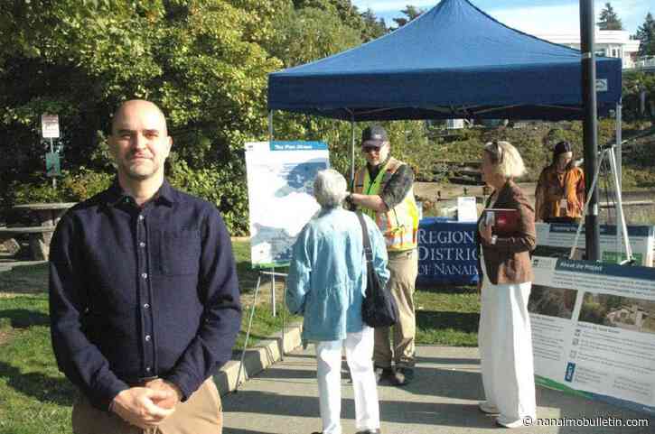 Preliminary work on $165-million sewer project on Departure Bay Road begins soon