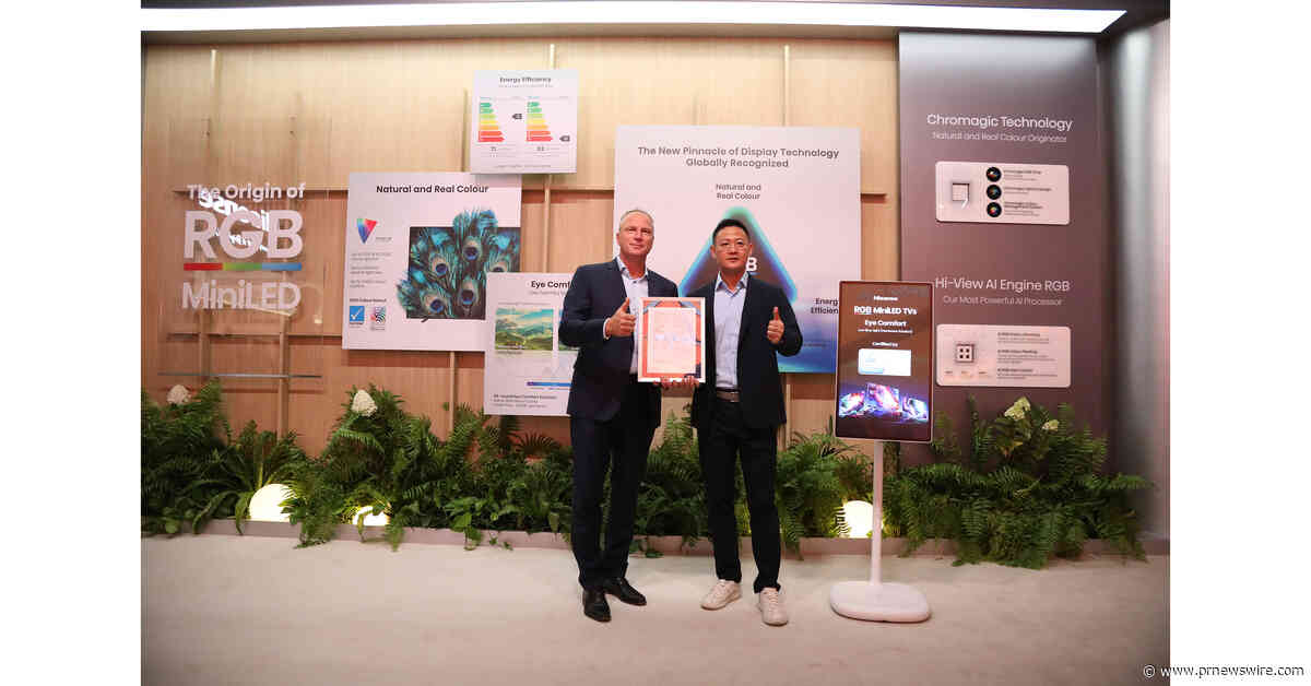 Hisense lleva colores realistas, confort visual y entretenimiento inmersivo a IFA 2026
