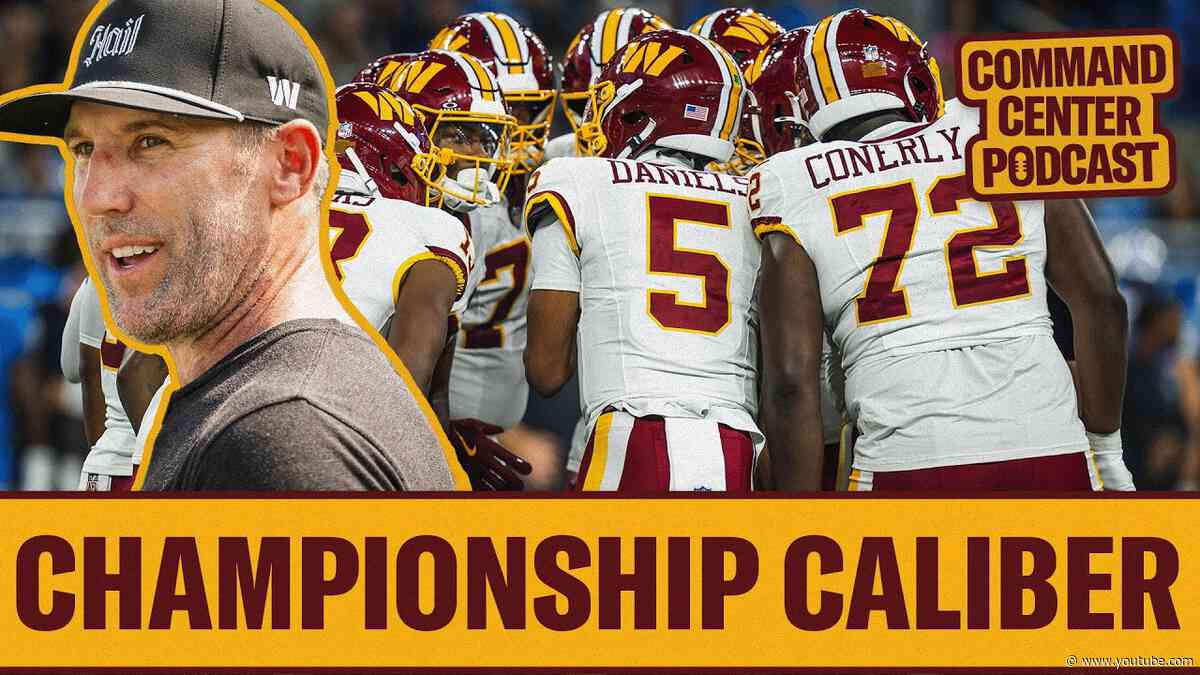 ADAM PETERS COOKED! 🔥 Why the 2026 Commanders Are Built DIFFERENT | Podcast | Washington | NFL