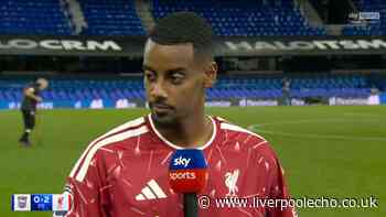 Alexander Isak reacts to Liverpool chant as £125m striker finally kickstarts Anfield career