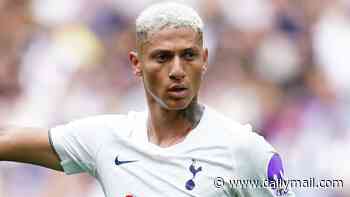 Roberto De Zerbi hits out at Richarlison for his Tottenham exile as he blames Brazilian for transfer saga with wantaway star pushing for a move to Turkey
