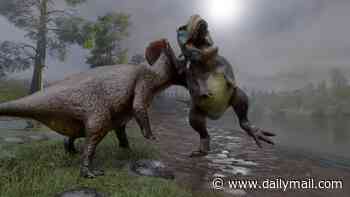 How the world's largest T. rex perished 66 million years ago: Incredible reconstruction reveals how a 42ft dinosaur dubbed 'Scotty' died after suffering a broken rib