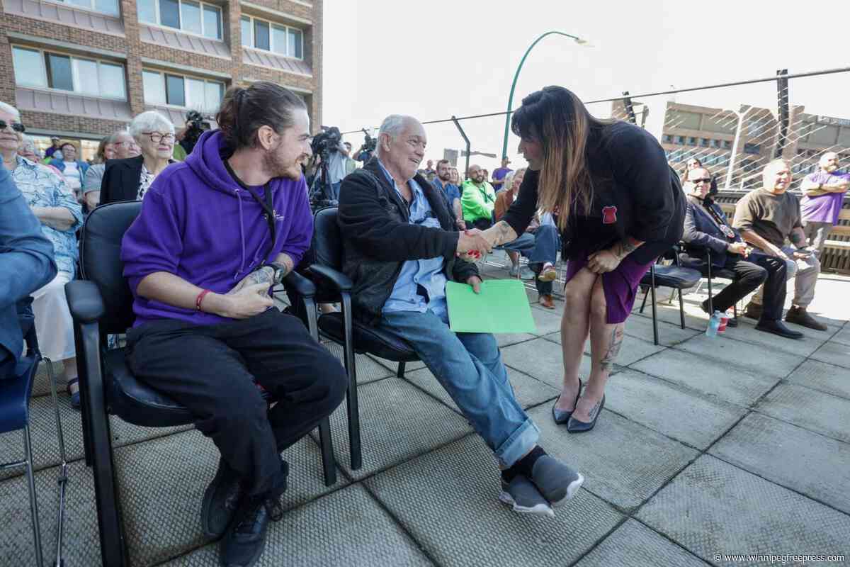‘Quite a journey’: dozens move into transitional housing downtown