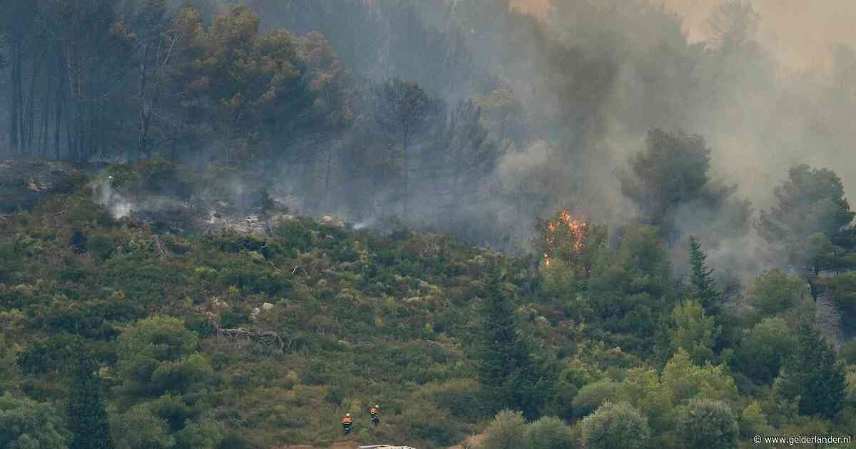 Opnieuw natuurbrand in zuiden van Frankrijk; met 40 graden nog bijzonder warm