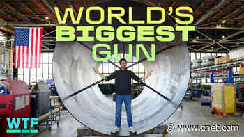 World’s Largest Gun Aims to Shoot Satellites Into Space