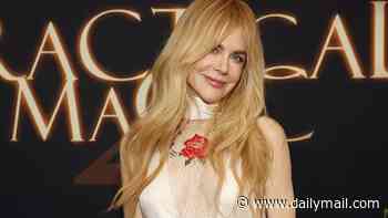 Nicole Kidman stuns as she returns home to surprise fans at Practical Magic 2 screening in Sydney: 'I couldn't let you have margaritas without me!'