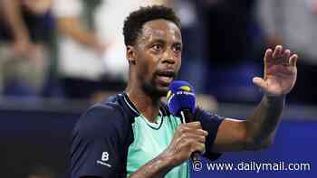 French tennis star Gael Monfils reveals he's going to work in an OFFICE after playing his last US Open at 40