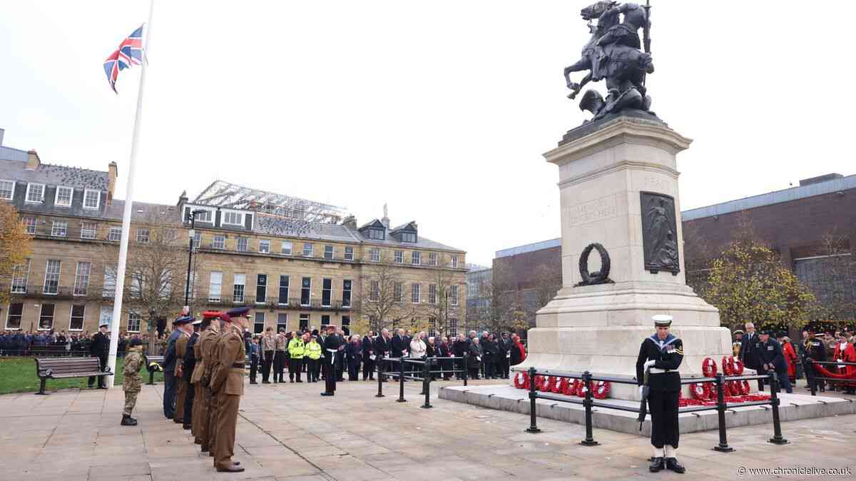Newcastle war memorial 'lack of respect' concerns over protest, pigeons, and Christmas markets