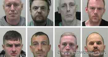 North East thugs who attacked their own flesh and blood and made their families' lives hell